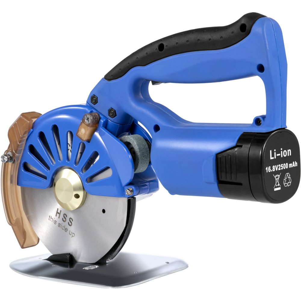 010562959476 - VEVOR 125mm Fabric Cutter with Adjustable Speed and Ergonomic Design