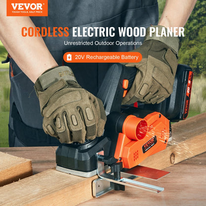 DB18V-821 - 3-1/4" Cordless Electric Planer, 800W, 16000 RPM Performance