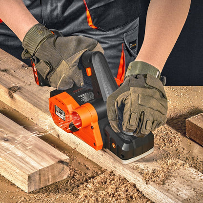 DB18V-821 - 3-1/4" Cordless Electric Planer, 800W, 16000 RPM Performance
