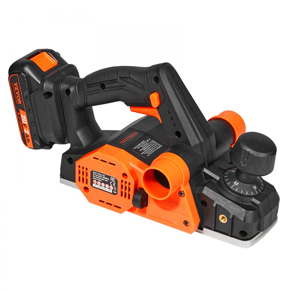 DB18V-821 - 3-1/4" Cordless Electric Planer, 800W, 16000 RPM Performance