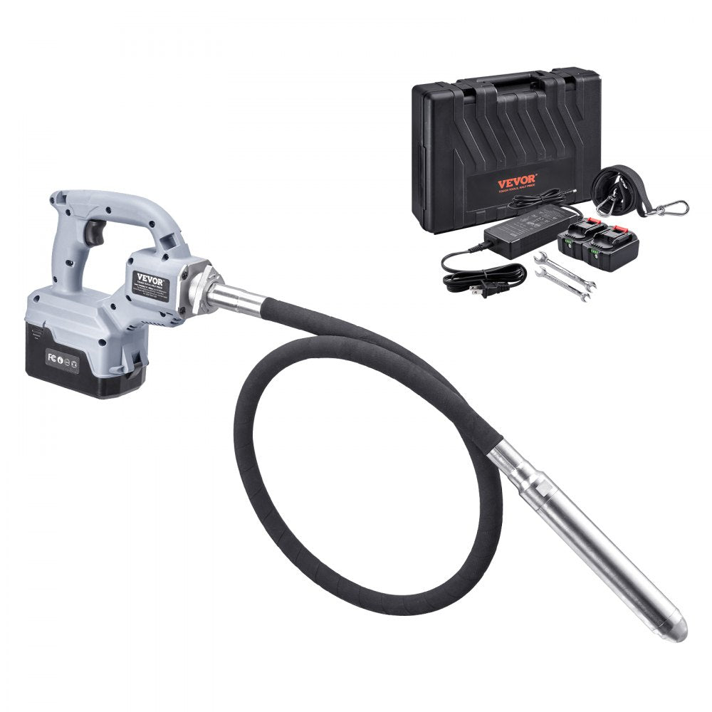 FTC5220 - 18V Cordless Concrete Vibrator with 7.7-Inch Head and Carry Case