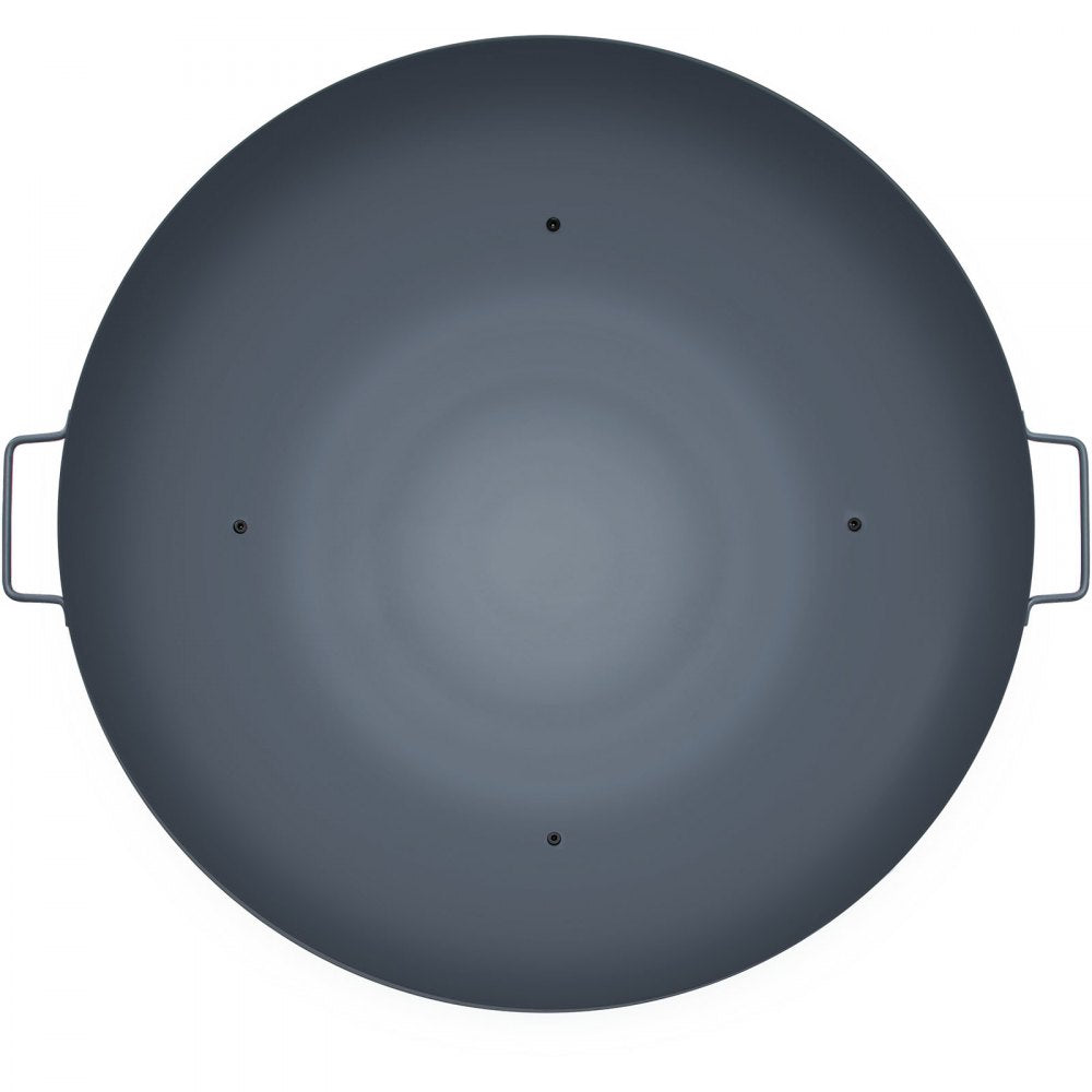 VV-FPB-34 - 34-Inch Durable Carbon Steel Fire Pit Bowl with Handles
