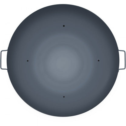 VV-FPB-34 - 34-Inch Durable Carbon Steel Fire Pit Bowl with Handles