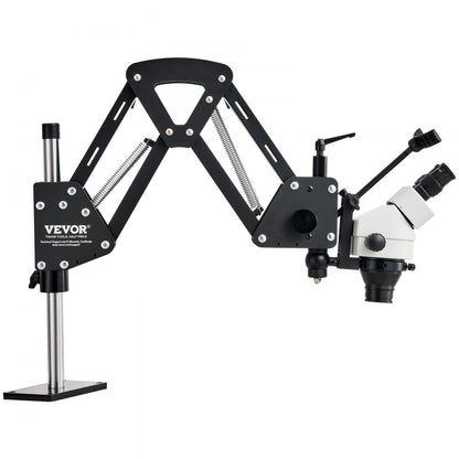 JH-1A - VEVOR 7X-45X Microscope, 15.7" Adjustable Stand & LED Light