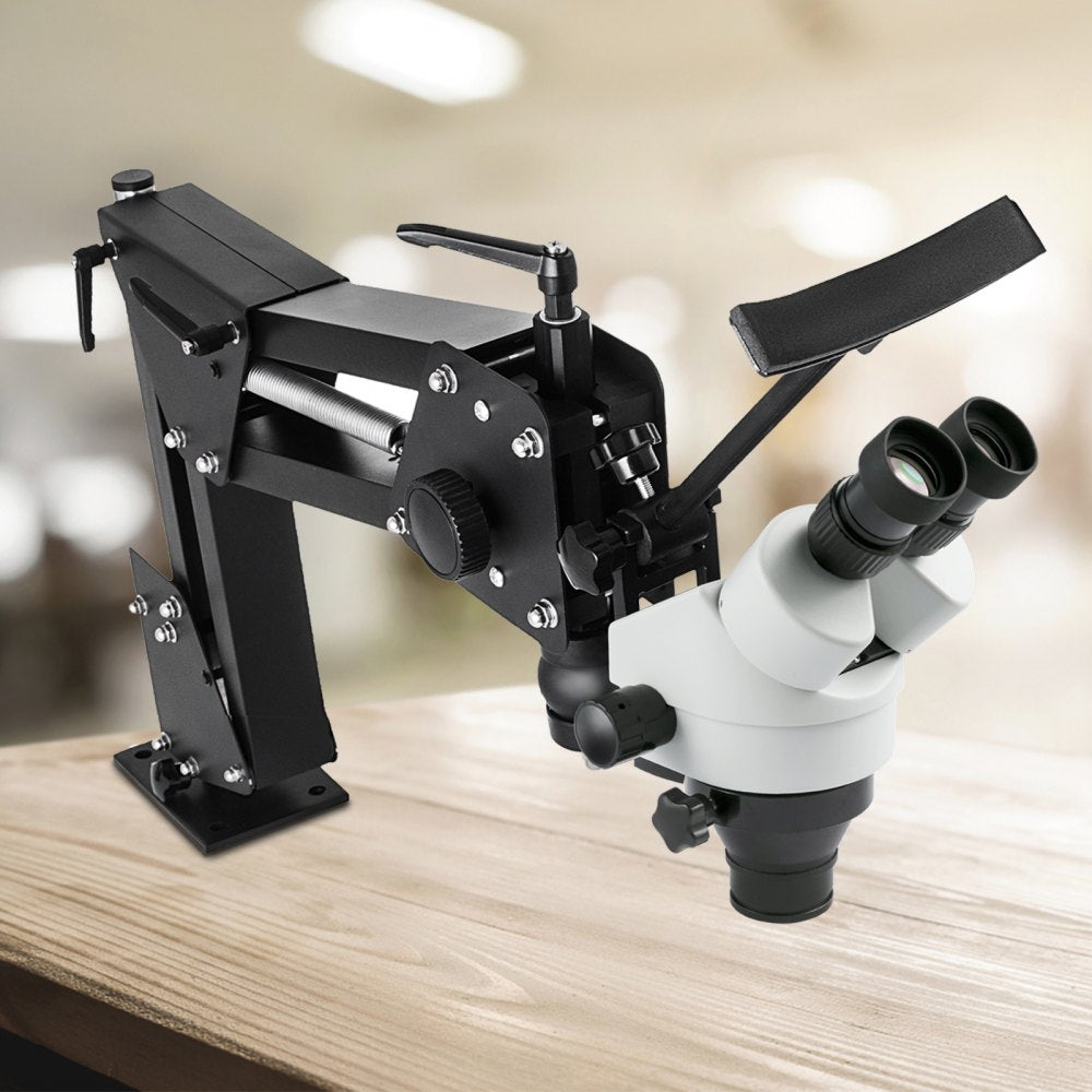 Jewelry Microscope Stand - 7X-45X Multi-Directional Precision Optics