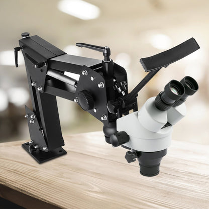 Jewelry Microscope Stand - 7X-45X Multi-Directional Precision Optics