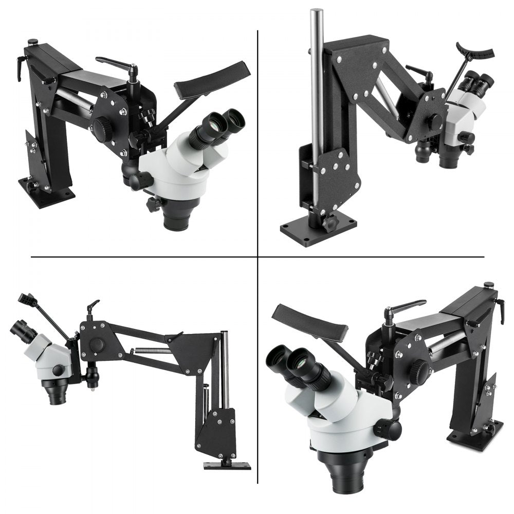 Jewelry Microscope Stand - 7X-45X Multi-Directional Precision Optics