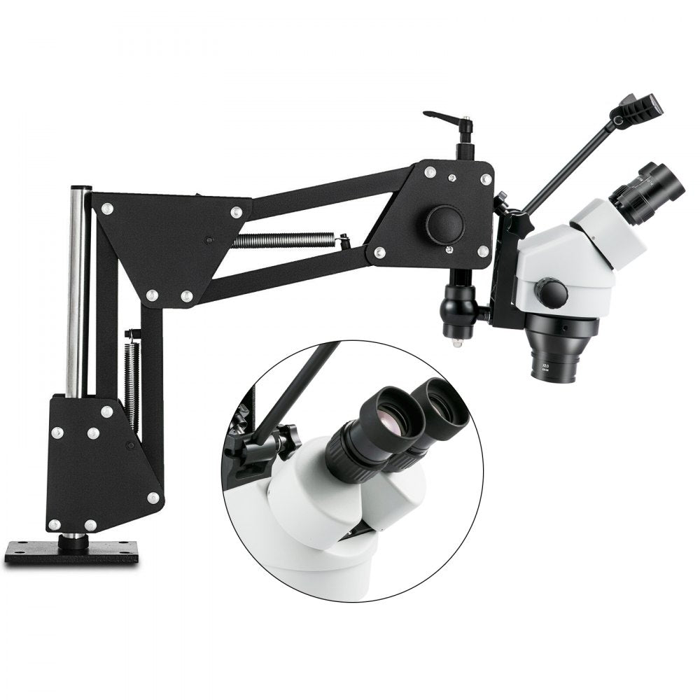 Jewelry Microscope Stand - 7X-45X Multi-Directional Precision Optics