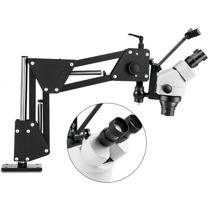 Jewelry Microscope Stand - 7X-45X Multi-Directional Precision Optics