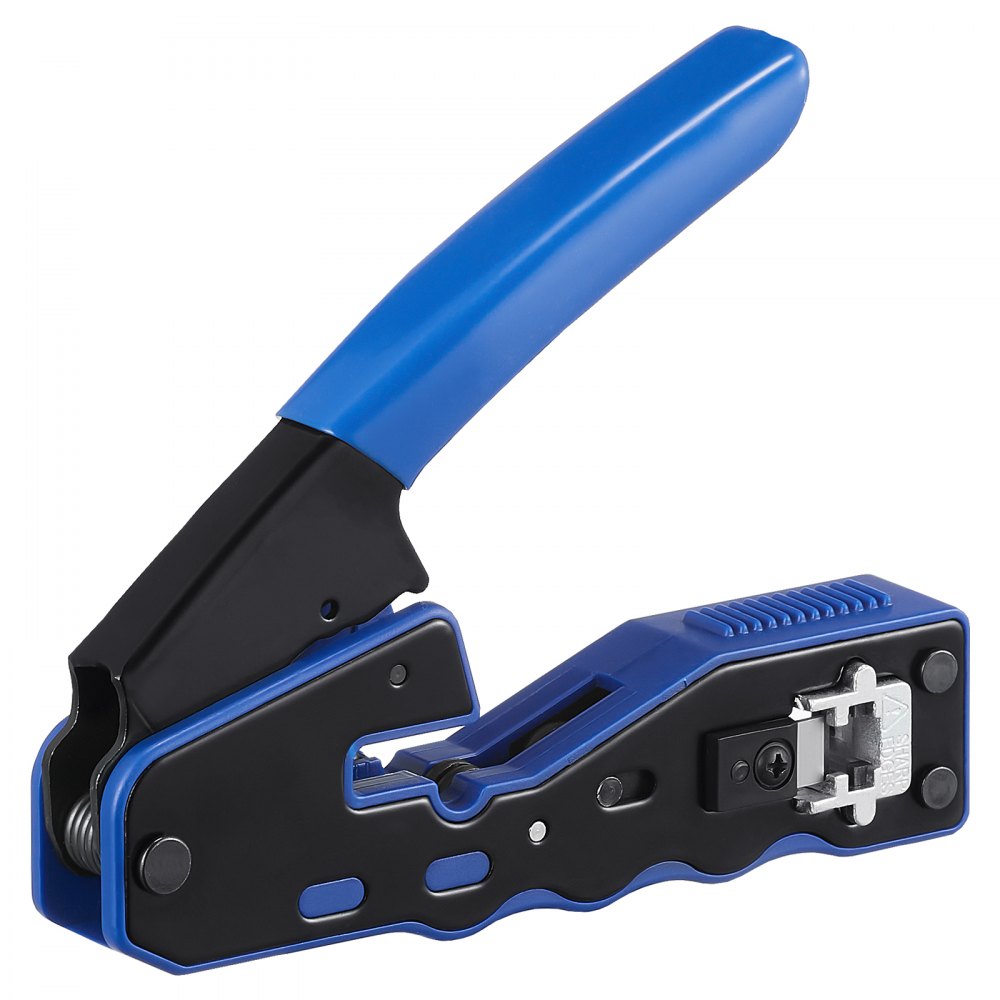 HT-08P6 - VEVOR 3-in-1 Crimp Tool Kit for Cat5e & Cat6 Cables