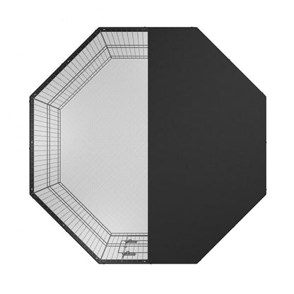 BSL6161-2 - 63" Octagonal Dog Playpen with Top Cover, 8 Panels