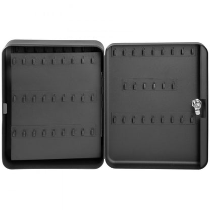 010319271742 - 12"x9.4" Wall-Mounted Key Organizer in Durable Steel