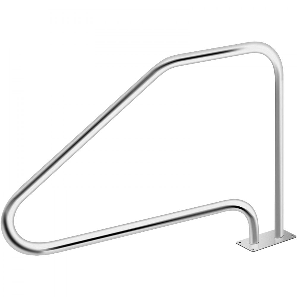 VV-YCFS-4W 49X34YC - 34" Stainless Steel Pool Handrail with Detachable Grip