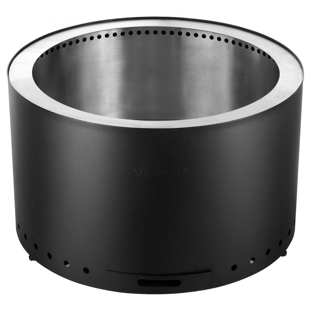 6834-71 - 28" VEVOR Smokeless Fire Pit in Durable Stainless Steel