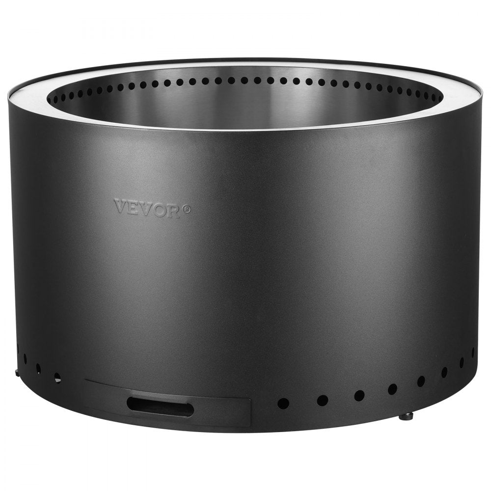 6834-71 - 28" VEVOR Smokeless Fire Pit in Durable Stainless Steel