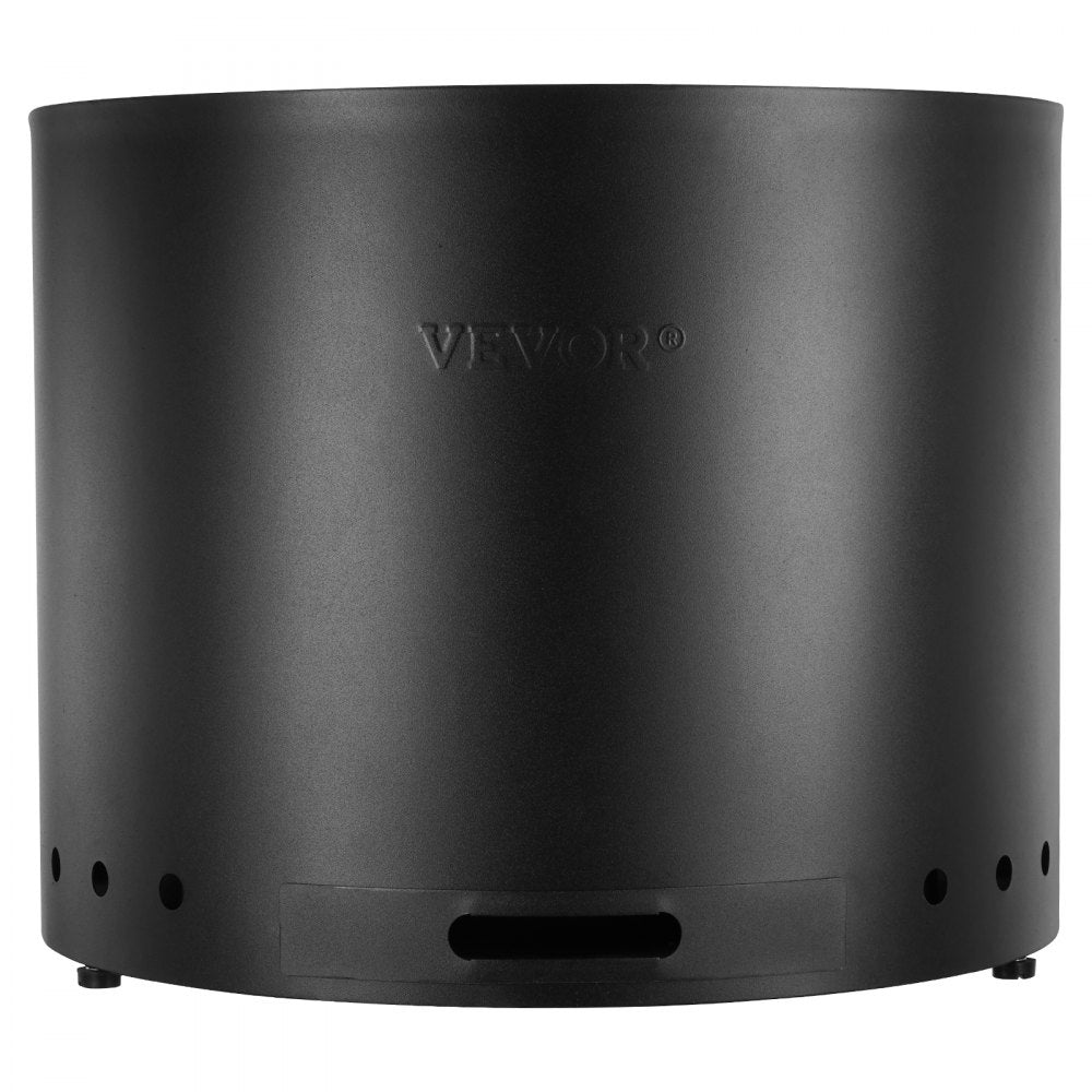 6834-49 - VEVOR Smokeless 19.3" Fire Pit - Durable Stainless Steel Design