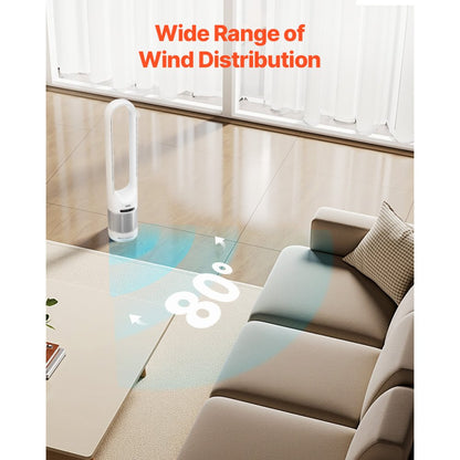 UML-050 - Bladeless 40" Oscillating Fan with High Airflow