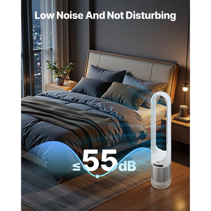 UML-050 - Bladeless 40" Oscillating Fan with High Airflow