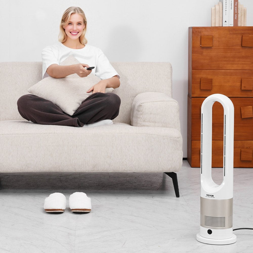 UML-030JR - Bladeless 26" Tower Fan with High Airflow and Year-Round Comfort