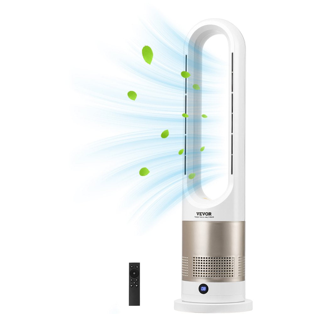 UML-030JR - Bladeless 26" Tower Fan with High Airflow and Year-Round Comfort