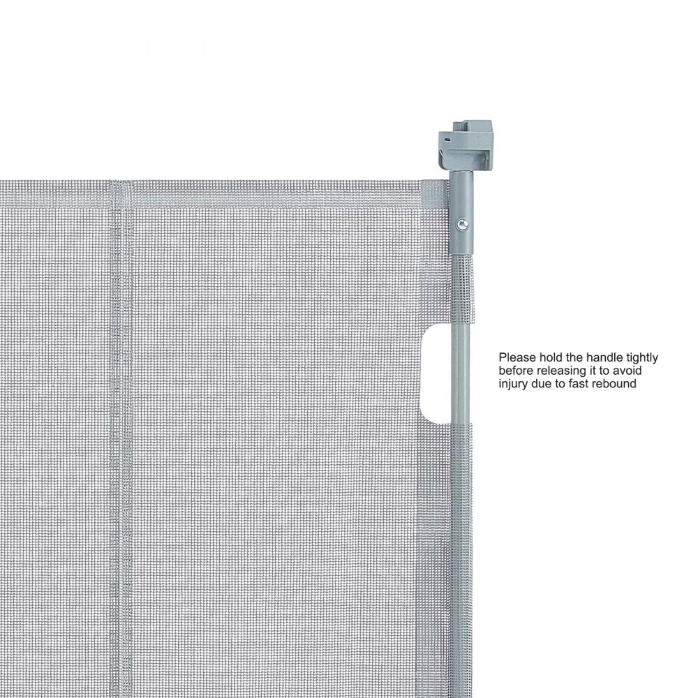 YJ-33110 - Versatile 31" Retractable Baby Gate for Pets & Kids