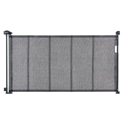 YJ-3355 - 34.2" Tall VEVOR Retractable Baby Gate, Extends 60" Wide