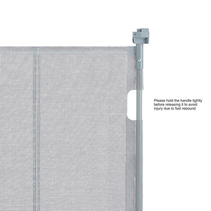 YJ-3355 - Adjustable 60" Retractable Baby Gate for Kids & Pets