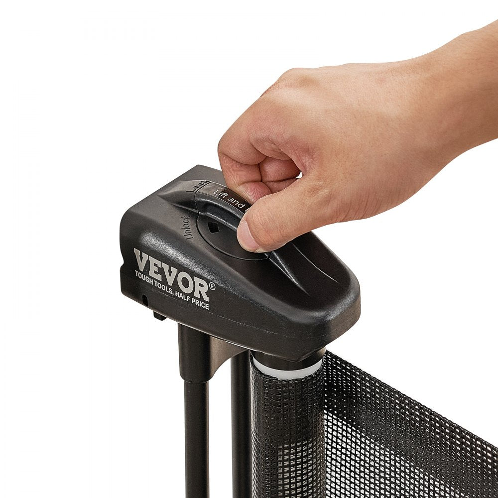 YJ-3371 - Durable 31" Retractable Baby Gate for Kids & Pets