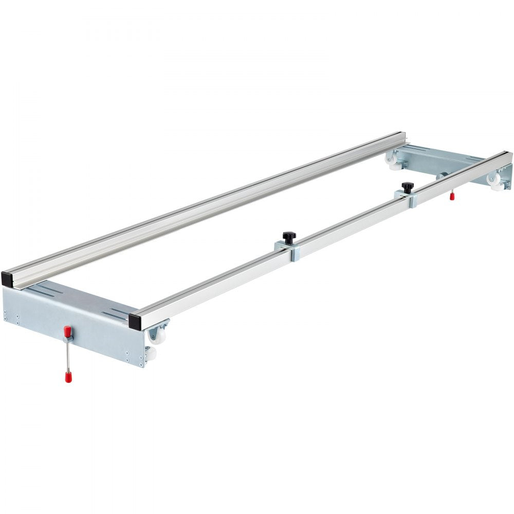 Planing Sled 60 in - 64" Aluminum Router Guide with Locking Handle