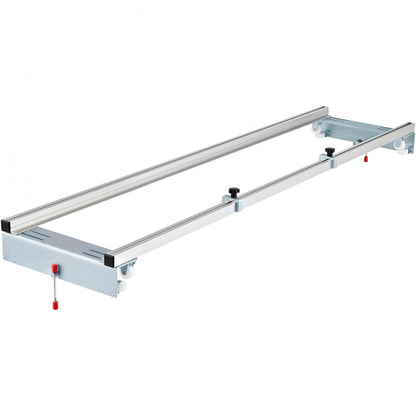 Planing Sled 60 in - 64" Aluminum Router Guide with Locking Handle