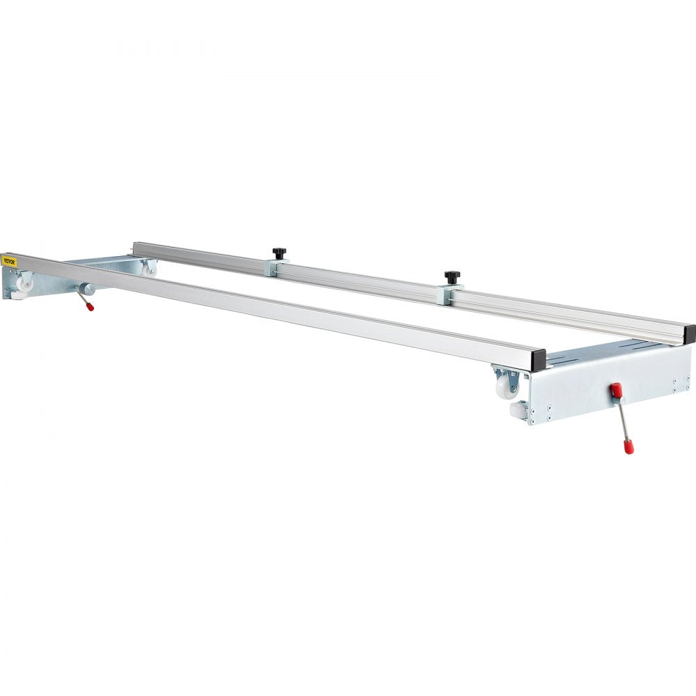Planing Sled 60 in - 64" Aluminum Router Guide with Locking Handle