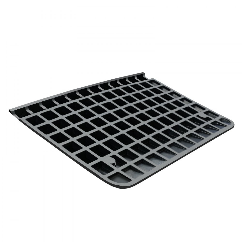 B001 - 4" High VEVOR Rubber Ramp, 35.5" L for Wheelchairs