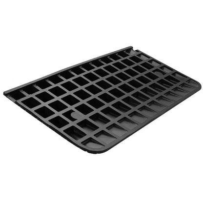 B001 - Durable 3-Inch Rubber Threshold Ramp for Seamless Accessibility