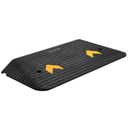 B001 - Durable 3-Inch Rubber Threshold Ramp for Seamless Accessibility