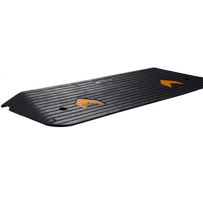 B001 - Heavy-Duty 1.5" Rubber Ramp for Easy Wheelchair Access