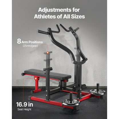 BN1901B - Compact Foldable Chest Press Machine for 450 LBS Weight