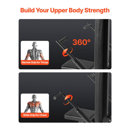 HM2907 - Compact Seated Dip Machine for Upper Body Strength Training