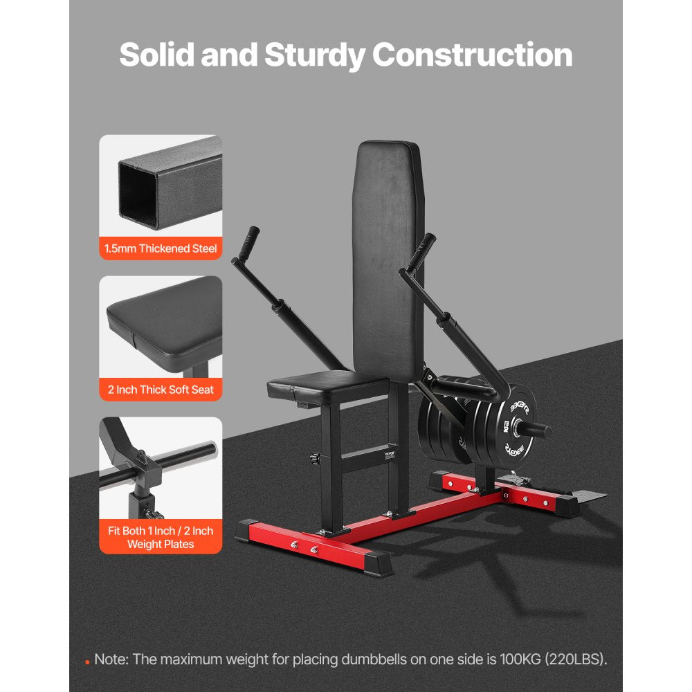 HM2907 - Compact Seated Dip Machine for Upper Body Strength Training