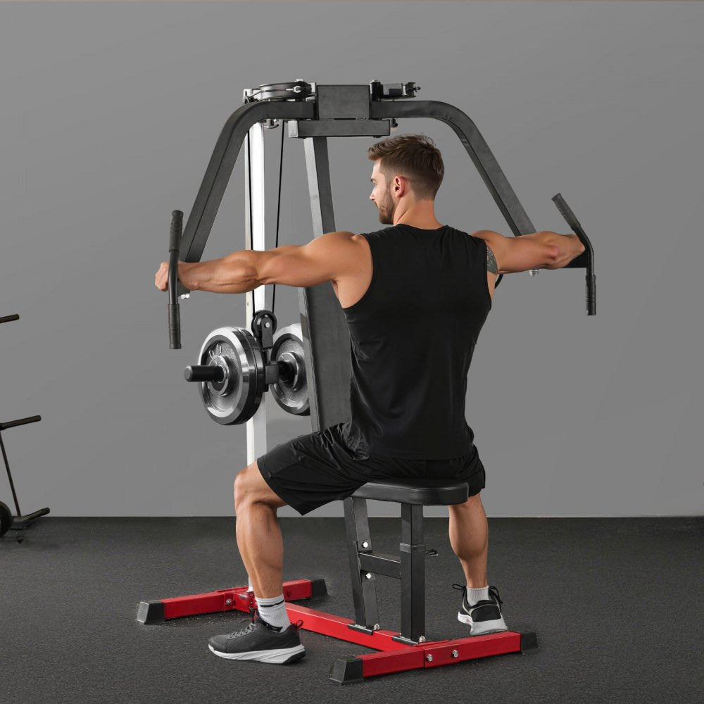 BN1903 - Compact Adjustable Fly & Reverse Delt Machine for Comfortable Workouts