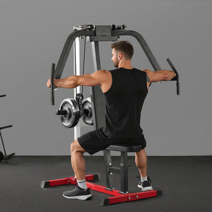 BN1903 - Compact Adjustable Fly & Reverse Delt Machine for Comfortable Workouts