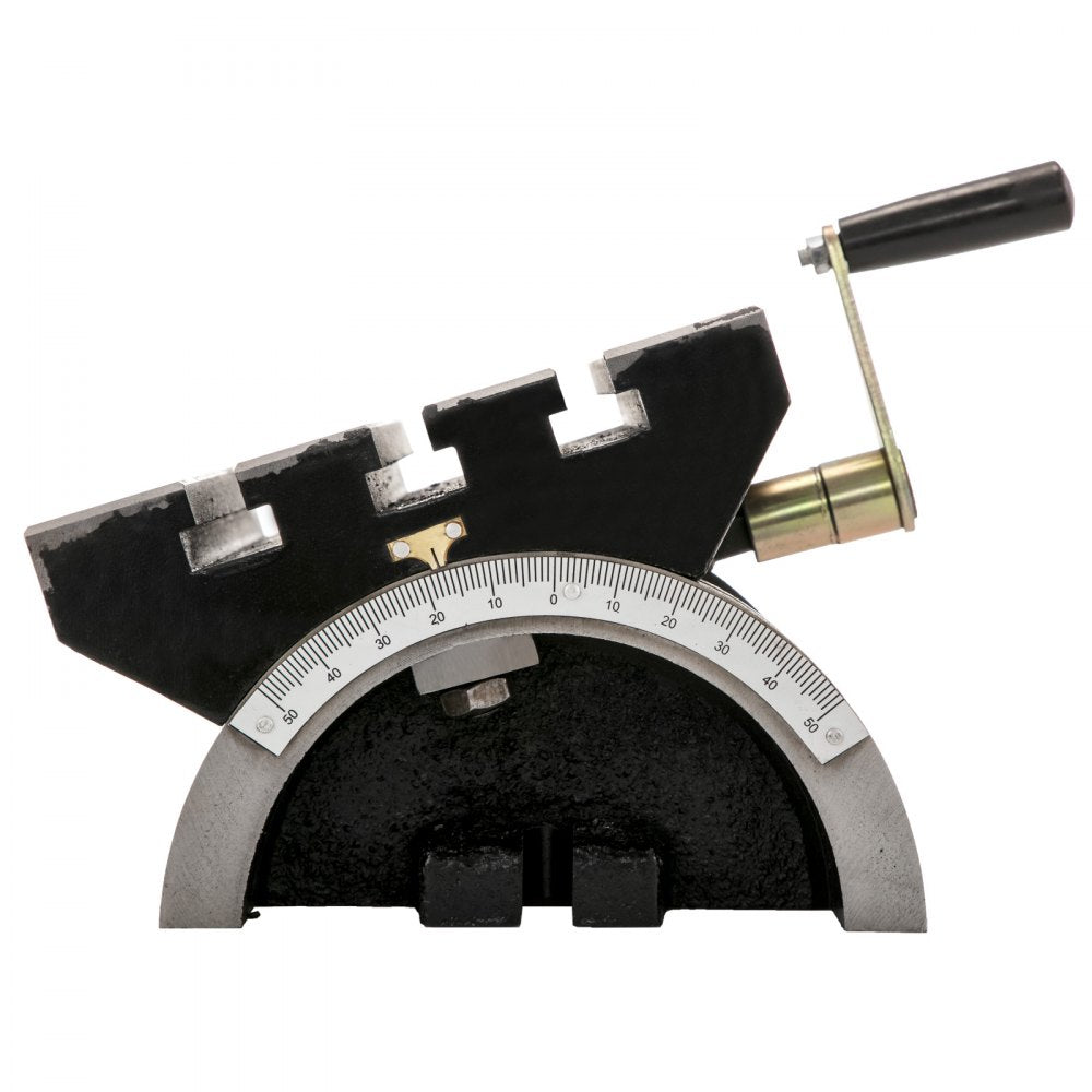 010892416788 - Heavy-Duty Cast Iron Tilting Milling Table with 12mm T-Slots