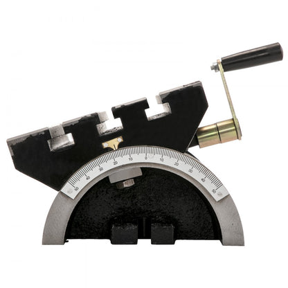 010892416788 - Heavy-Duty Cast Iron Tilting Milling Table with 12mm T-Slots