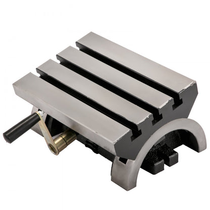 010571346494 - Durable 7x5" Cast Iron Adjustable Milling Table