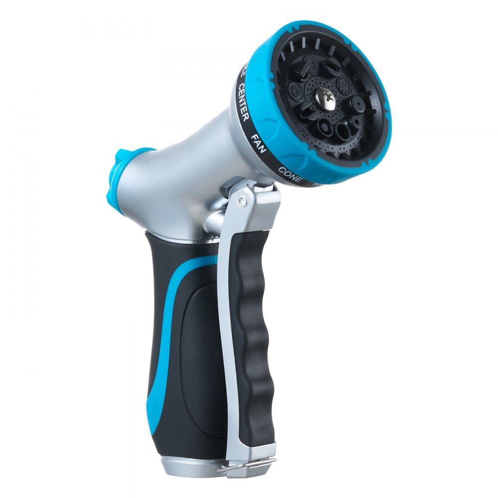GN150761 - Heavy-Duty Metal Hose Nozzle with 10 Spray Modes