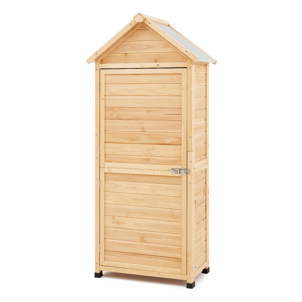 TY-OP2027 - Durable Wooden Outdoor Storage Shed, Adjustable Foot Design