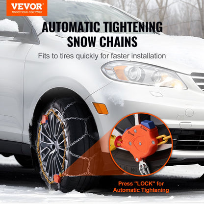 2385805 - Durable Snow Chains for Cars, SUVs, and Trucks