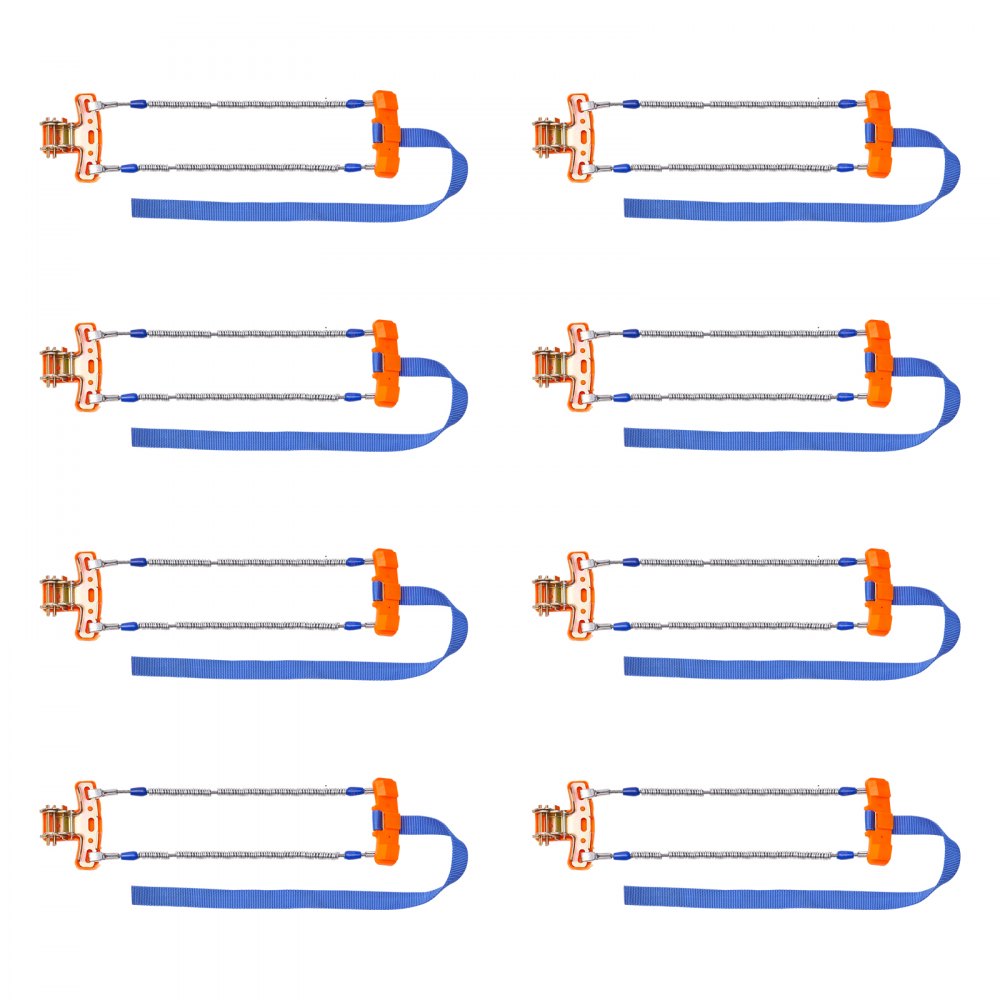 ZT-265 - Heavy-Duty Snow Chains for 9.2-11.2in Tires, Quick Install