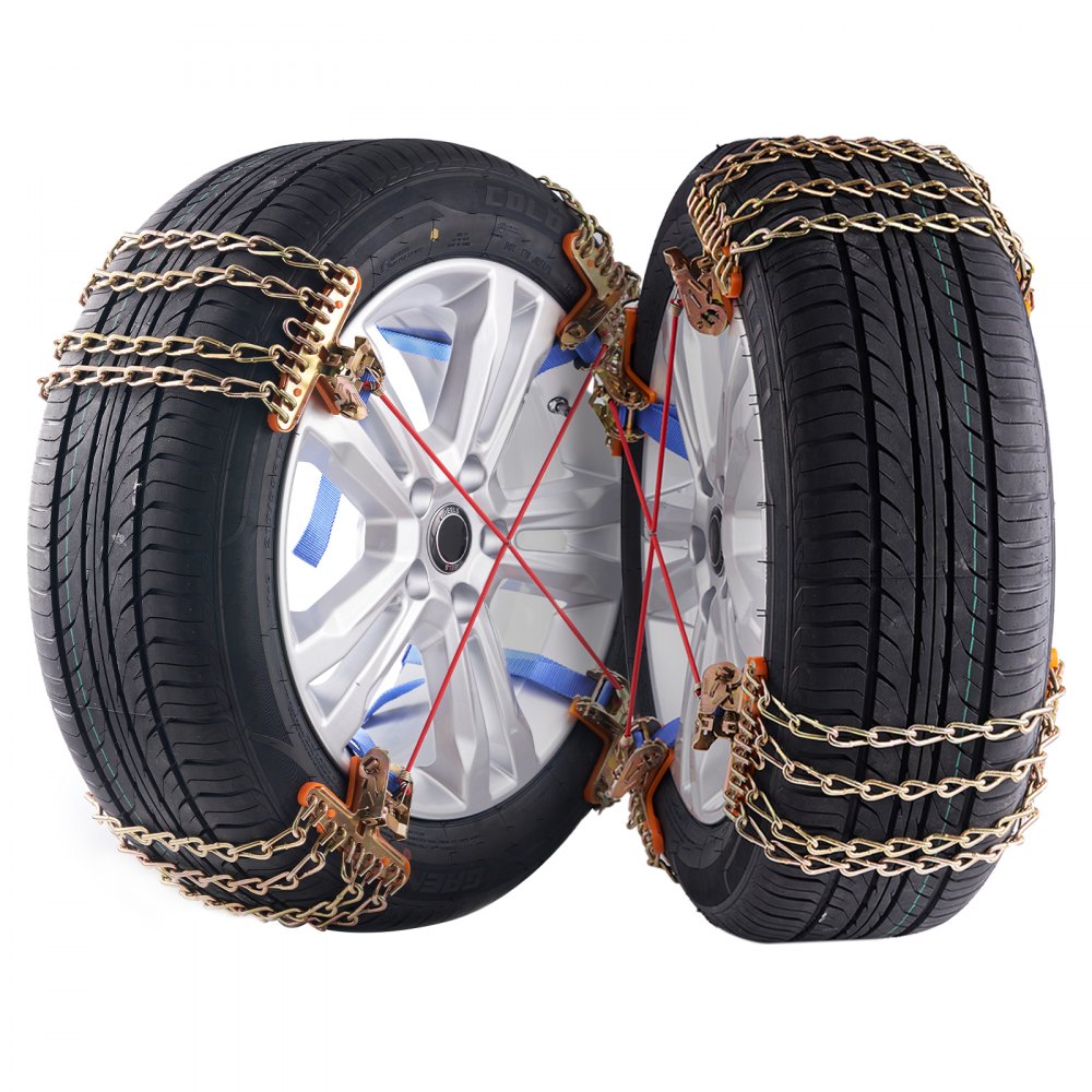 ZN4-M - Durable Snow Chains for 8-8.8 in Tires, Quick Installation