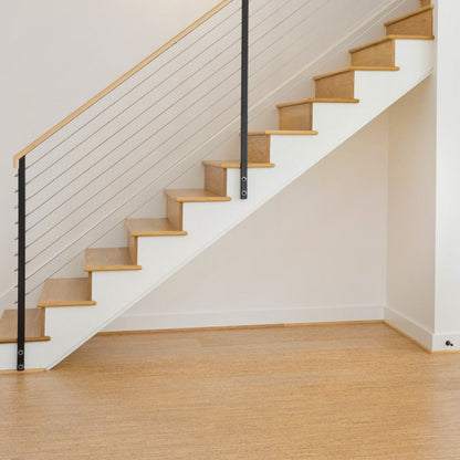 YXHF-1054+2021-1/8"-10 - T316 Stainless Steel Cable Railing Kit with Sleeves