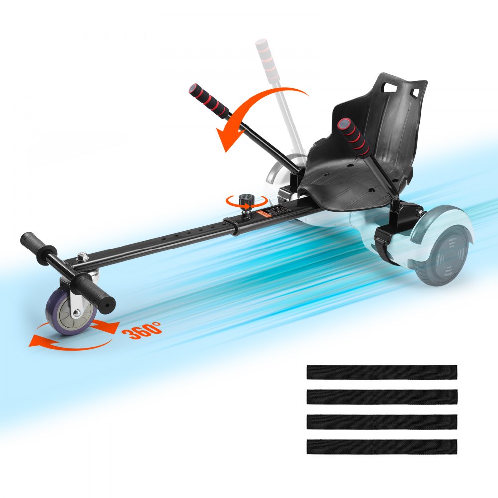 BH-001 - Adjustable Hoverboard Go-Kart Seat for All Ages